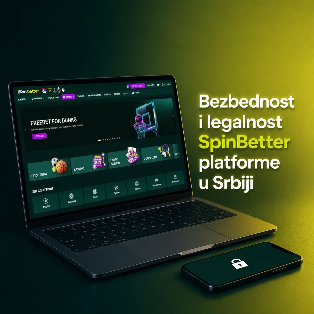 SpinBetter platforma sa Curacao licencom i SSL zaštitom nudi bezbedno klađenje i alate za odgovorno kockanje u Srbiji