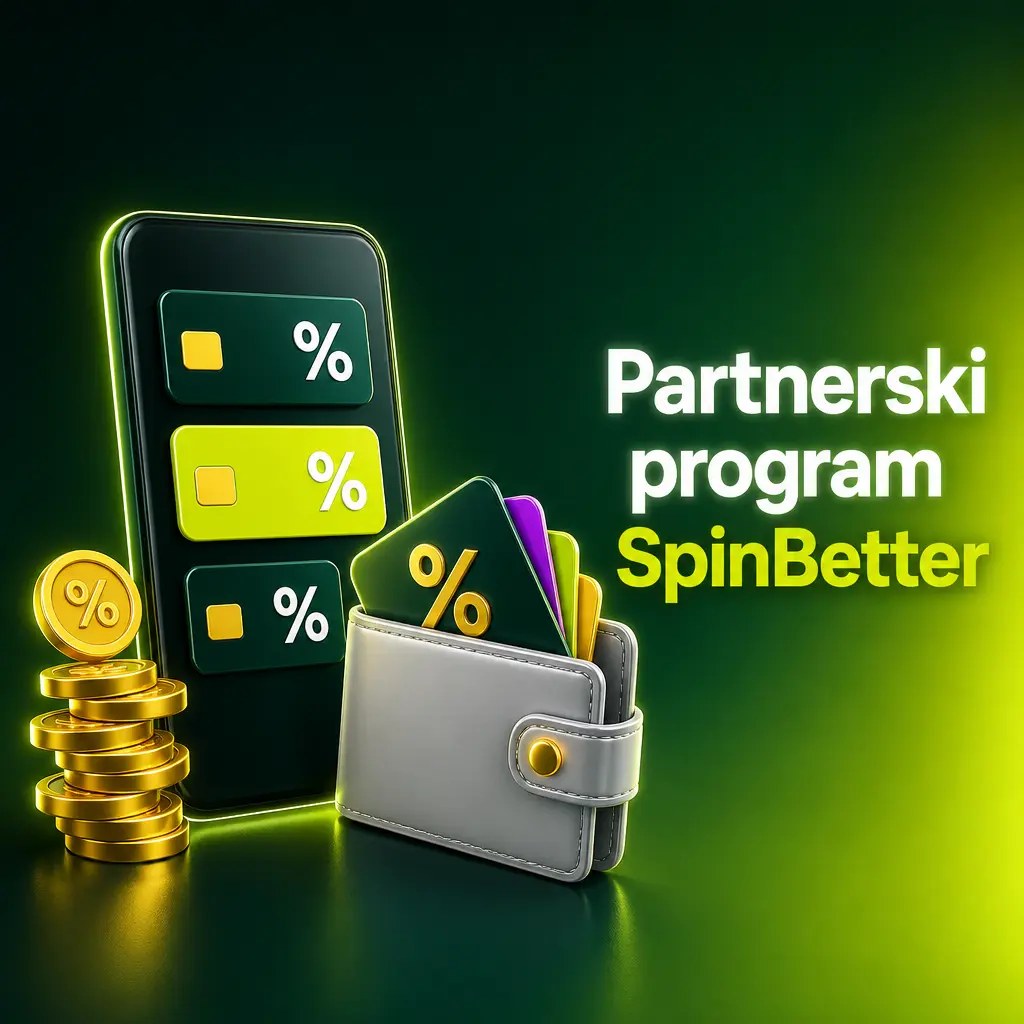 Partnerski program SpinBetter – zarada od procenta prihoda dovedenih igrača, isplate na kripto novčanik ili bankovni račun