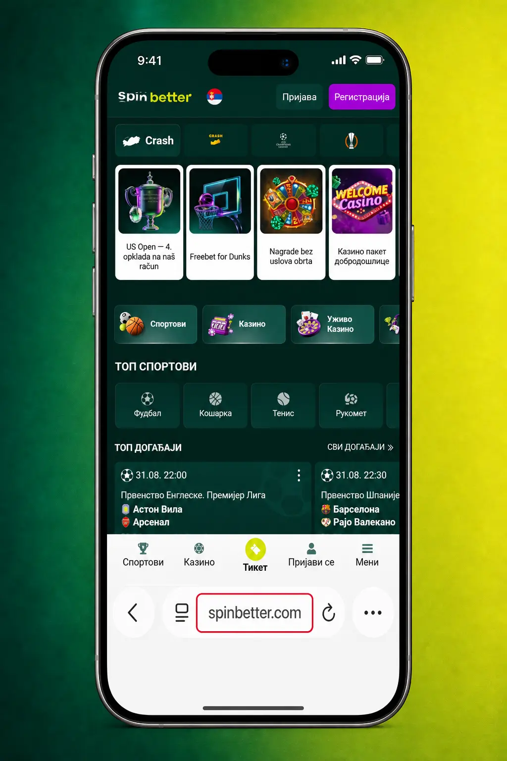 Uputstvo u 5 koraka za preuzimanje i instalaciju SpinBetter iOS aplikacije na iPhone uređaj
