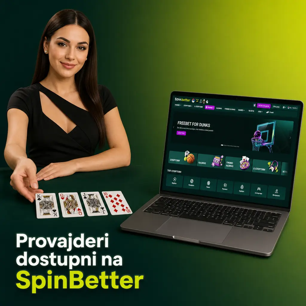 Evolution i Pragmatic Play Live provajderi na SpinBetter live kazinu, sertifikovani studiji sa podrškom na srpskom jeziku