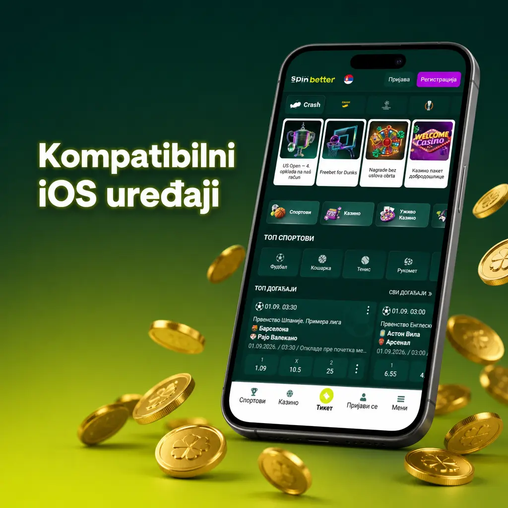 Kompatibilni iOS uređaji za SpinBetter aplikaciju: od iPhone X do iPhone 17 serije