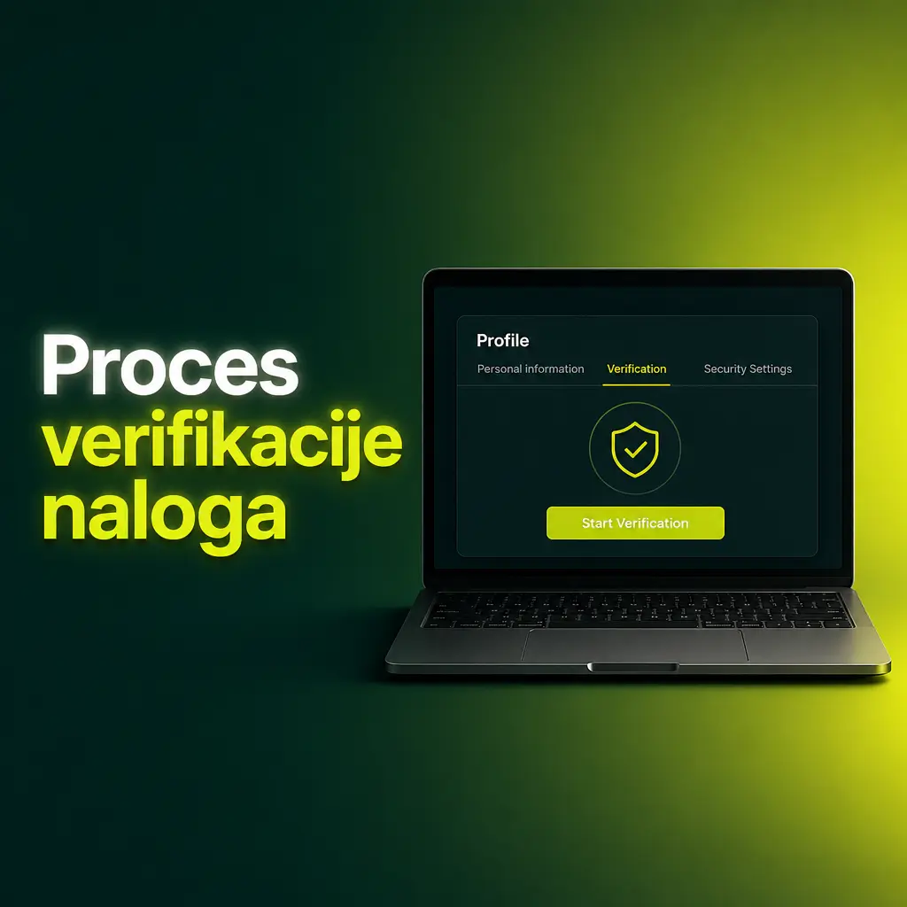 Proces verifikacije naloga na SpinBetter: potvrda kontakta, unos podataka, slanje dokumenata i provera identiteta.