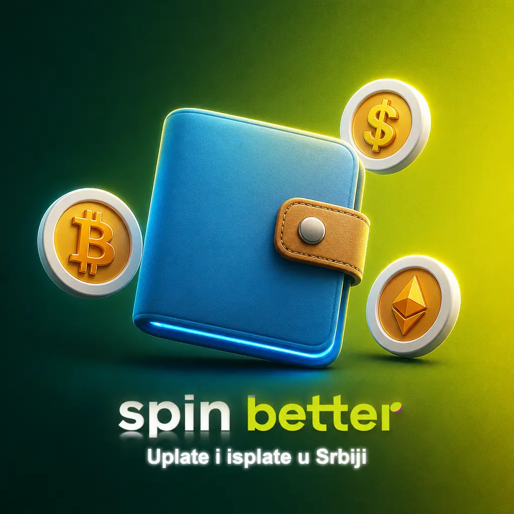 SpinBetter uplate i isplate u Srbiji - kartice, e-novčanici i kriptovalute za igrače