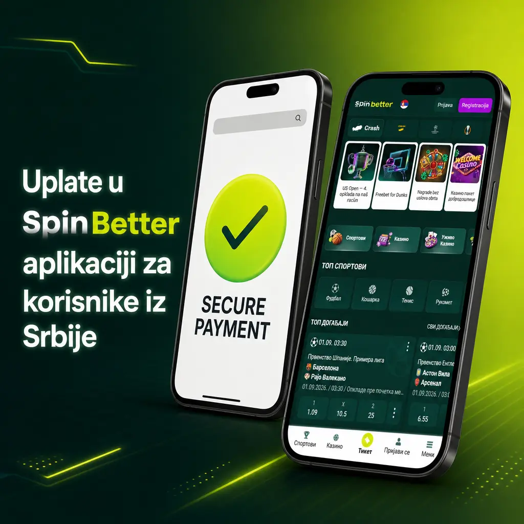 Uplate i isplate u SpinBetter aplikaciji za korisnike iz Srbije putem Visa, Mastercard, Skrill, Neteller, Bitcoin i Litecoin metoda